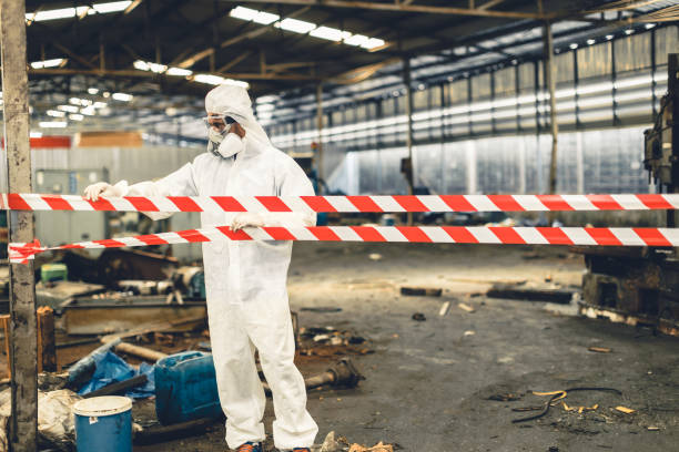 Professional Odor Removal technician working in Airway Heights, WA